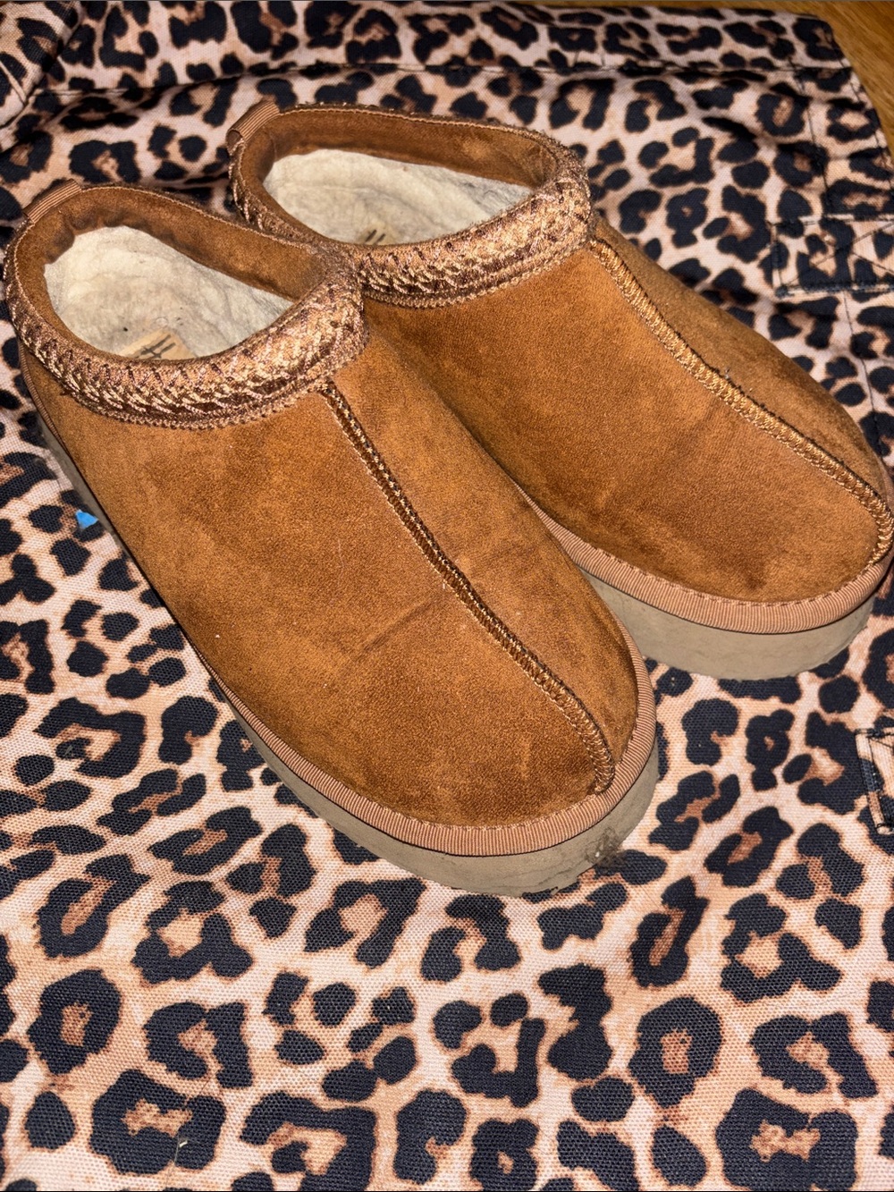 Corkys Women's Cozy Slip-On Slippers in Brown Suede
